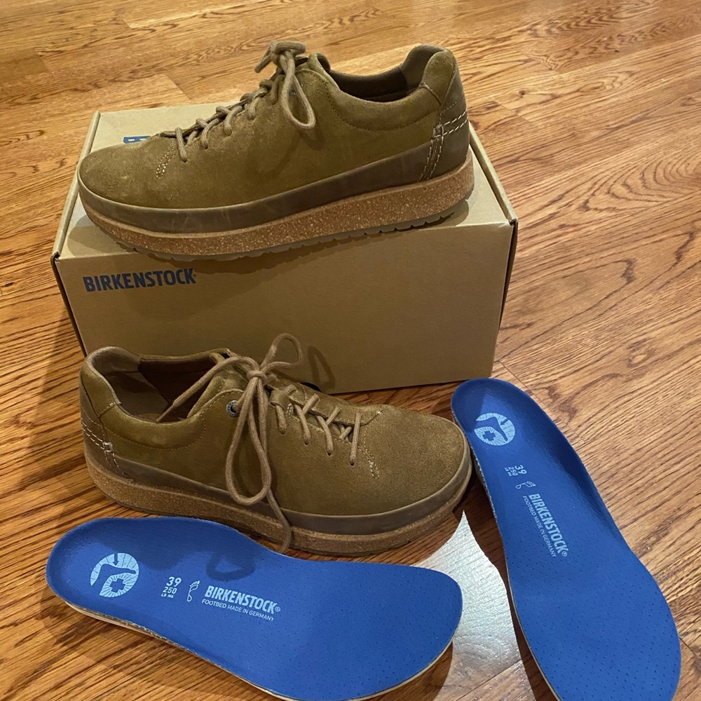 Birkenstock Honnef low tea suede Asst new